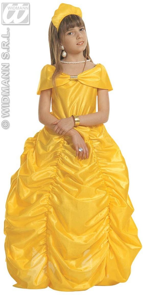 Koning Prins & Adel Kostuum | Royal Beauty Queen Kostuum Meisje | Maat 140 | Carnaval kostuum | Verkleedkleding